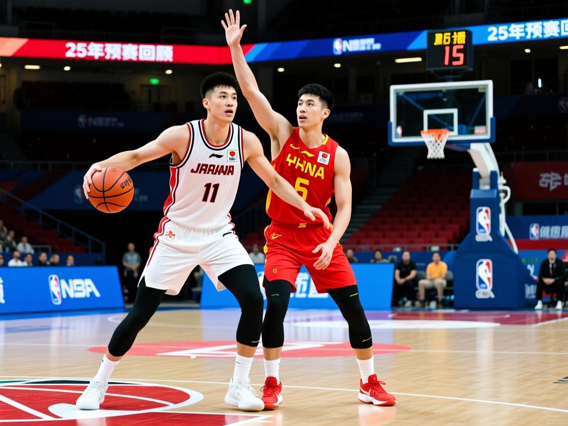 25年亚预赛回顾:赵睿16分8板5助,中国大胜日本的简单介绍 第2张